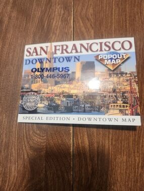 San Francisco Popout Double Map Special Edition